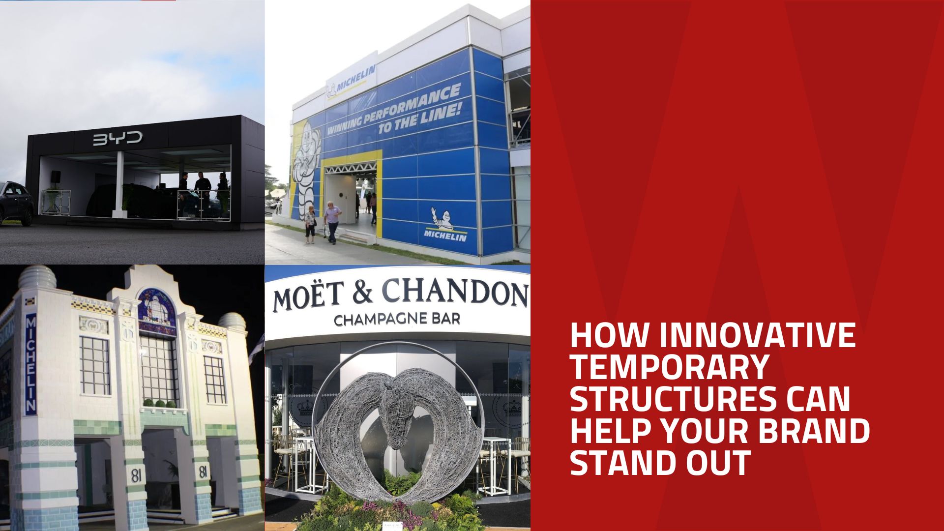How Innovative Temporary Structures Can Help Your Brand Stand Out